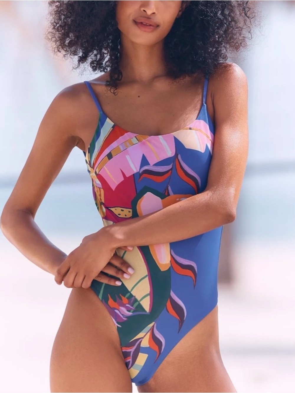 Farm Rio Tropical Scenario
One-Piece Swimsuit $218 Retail NWT